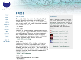 ARCTIC website