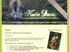 Katie Davis website