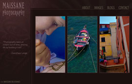 Maissane Photography website