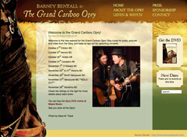 Grand Cariboo Opry website