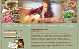 Paula Toledo website